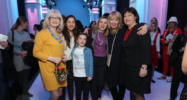 Наталия Яресько вместе с дочкой посетила Ukrainian Fashion Week