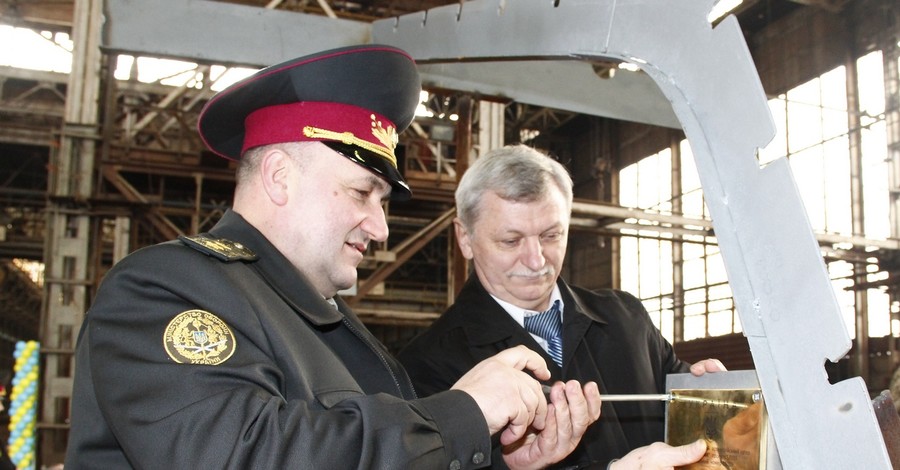 На киевском заводе начали строительство четырех военных катеров
