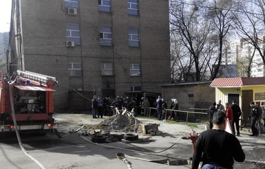 В Харькове из-за пожара эвакуировали 14 незрячих