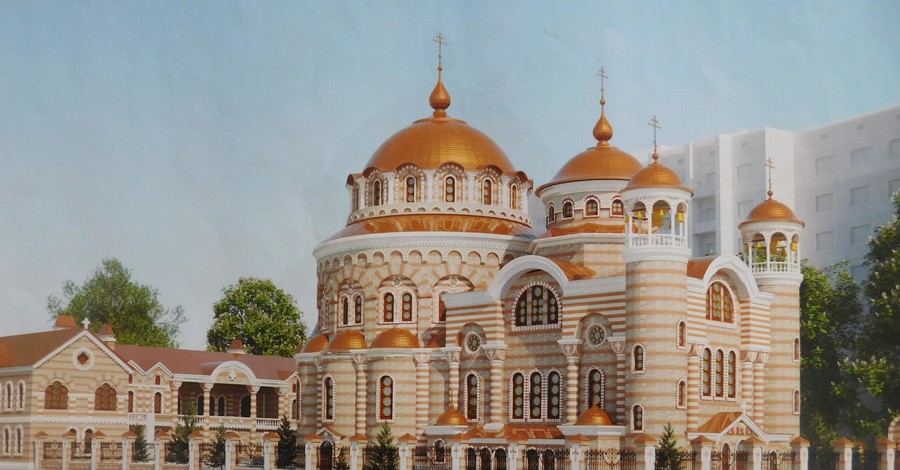 В Тернополе с Божьей помощью и крестом священники возводят многоэтажку на продажу