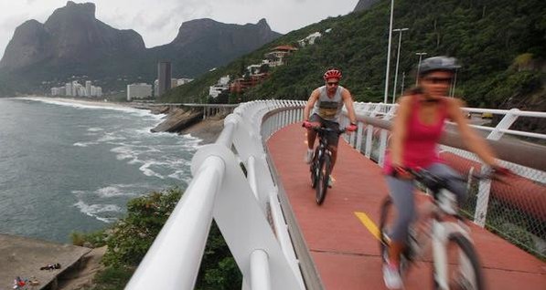 В Рио развалилась велодорожка, которую строили к Олимпиаде-2016