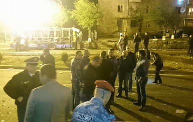 В Армении погиб один человек после взрыва атобуса