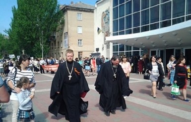 Запорожский священник с георгиевской лентой: никого не хотел обидеть