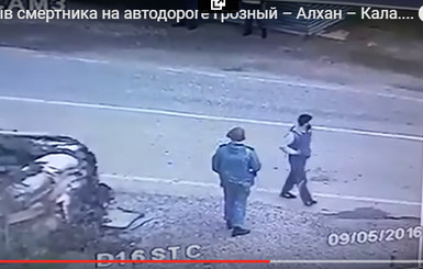 В сеть выложили видео самоподрыва смертника в Грозном