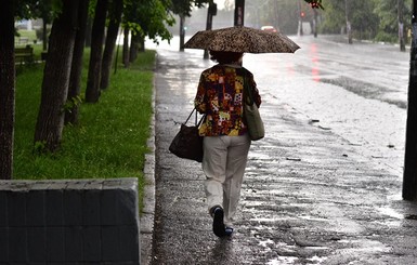 Во вторник,10 мая, днем в Украине ожидаются дожди и грозы