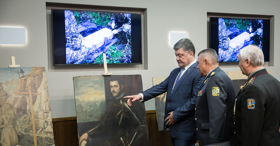 В Одесской области нашли 17 картин, которые были украдены из музея в Вероне