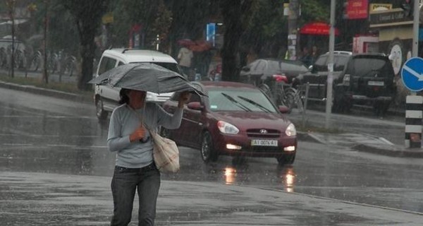 Дожди в Украине прекратятся к понедельнику
