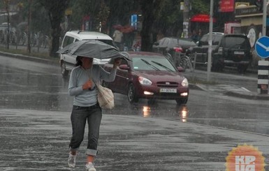 Дожди в Украине прекратятся к понедельнику