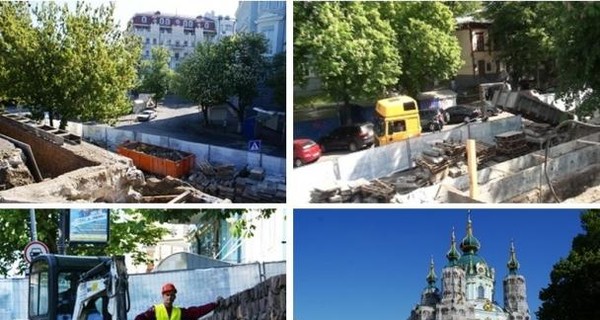 В центре Киеве археологи откопали часть дворца времен князя Владимира