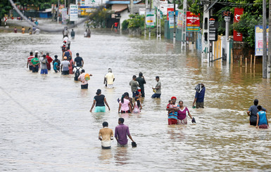Наводнение в раю: количество жертв в Шри-Ланке достигло 27 человек