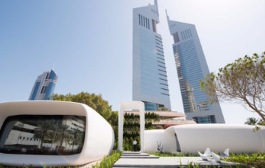 В Дубае появилось первое в мире здание, напечатанное на 3D-принтере