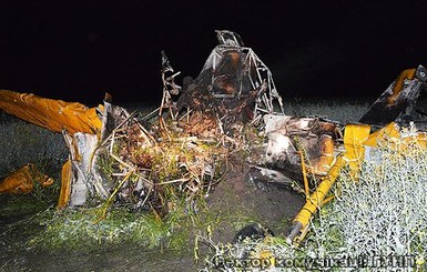 В Волынской области рухнул самолет, пилот погиб