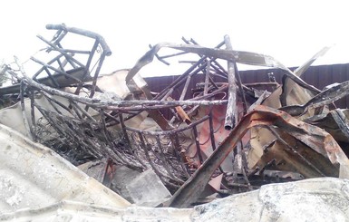 Дом престарелых под Киевом сгорел дотла