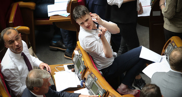 Савченко – о первом рабочем дне в Верховной Раде: 