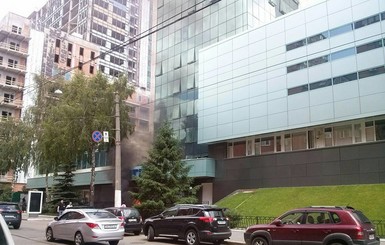 В Киеве подожгли офис 