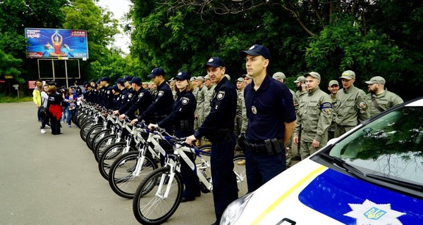 В Одессе появились патрули на велосипедах