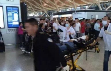 Взрыв в аэропорту Шанхая: есть пострадавшие