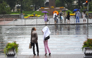 В понедельник днем, 13 июня, в Украине пройдут кратковременные дожди 