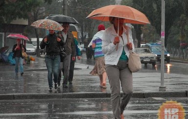 В четверг, 16 июня, местами пройдут кратковременные дожди и грозы