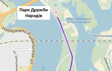 В Киеве запустили автобус по Трухановому острову