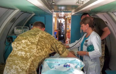 В Одессу привезли 15 раненых бойцов АТО