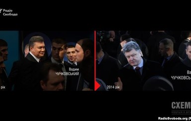 Порошенко охраняют телохранители Януковича