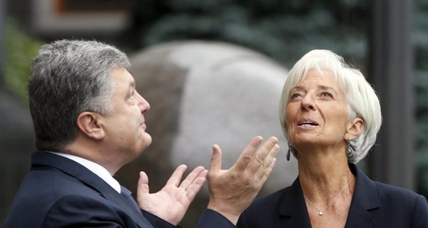 Порошенко и Лагард поговорили о следующем транше МВФ