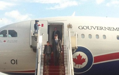 В Украину прилетел премьер-министр Канады