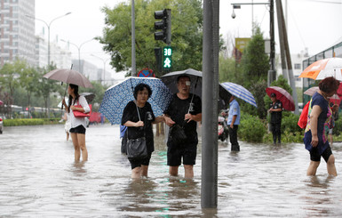 В Китае затопило несколько провинций