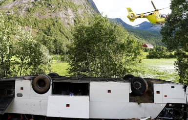 В Норвегии разбился автобус с украинцами