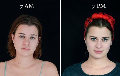Как меняется внешность человека в зависимости от времени суток