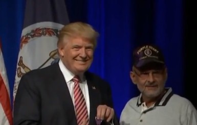 Ветеран-инвалид начал сбор средств, чтобы отправить Трампа в армию