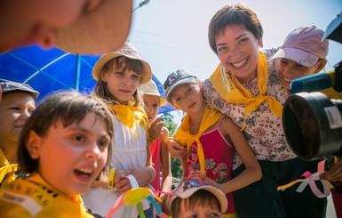 Гуманитарный штаб посетил детский лагерь в Святогорске