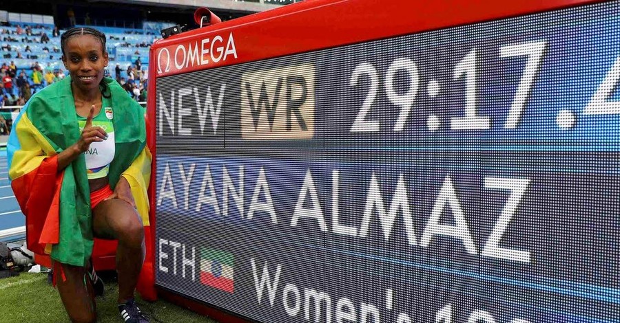 Эфиопская бегунья побила мировой рекорд