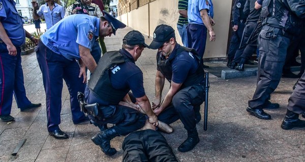 Во время ЛГБТ-марша в Одессе произошла драка