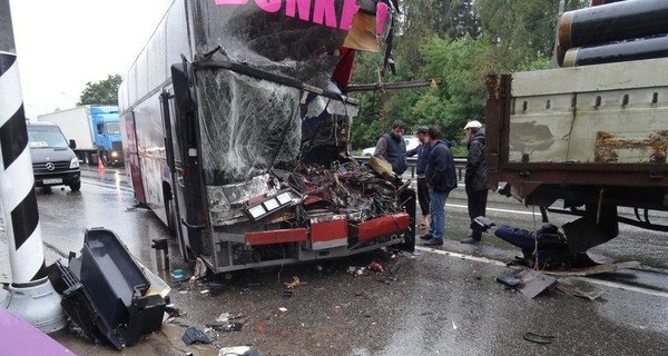В Московской области разбился автобус с украинцами, есть жертвы