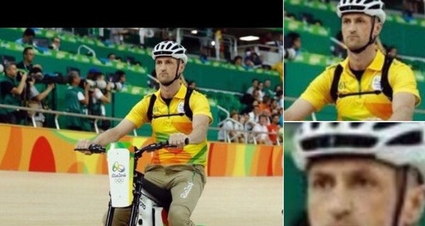 В Рио невозмутимый мотоциклист-регулировщик стал мемом 