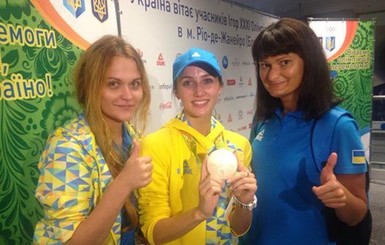 В Киев из Рио вернулась самая красивая спортсменка украинской сборной
