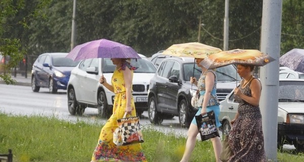 Завтра, 26 августа, дожди и грозы пройдут на востоке и в Крыму