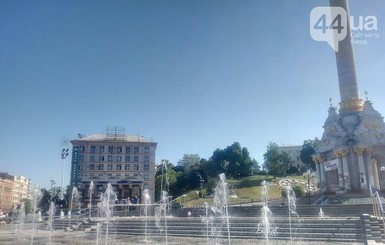 Ремонт фонтана на Майдане Независимости обошелся в 1,5 миллиона гривен