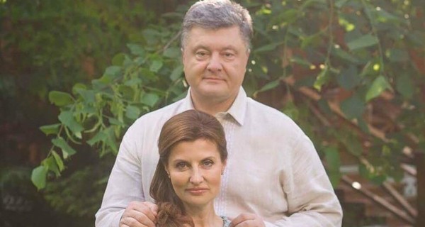 Порошенко поздравил супругу с годовщиной свадьбы: 