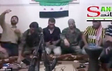 Сирийские повстанцы взорвали себя, делая селфи