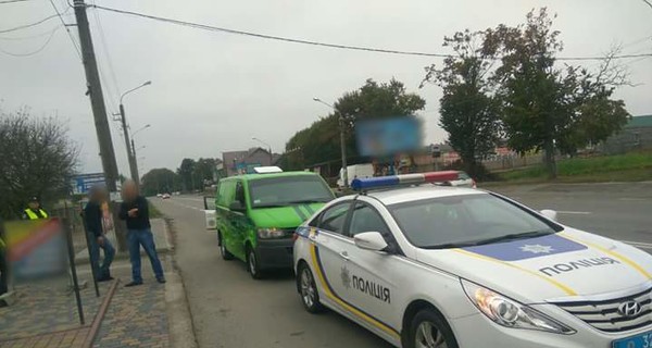 В Ивано-Франковске остановили инкассаторскую машину с пьяным водителем