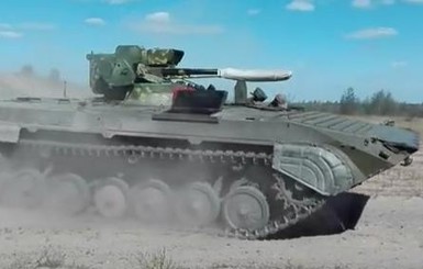 ВСУ показали испытания БМП-1 с немецким двигателем и новой пушкой