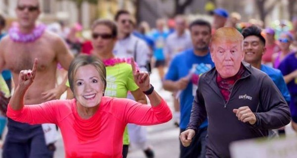Фотожабы на дебаты Клинтон и Трампа