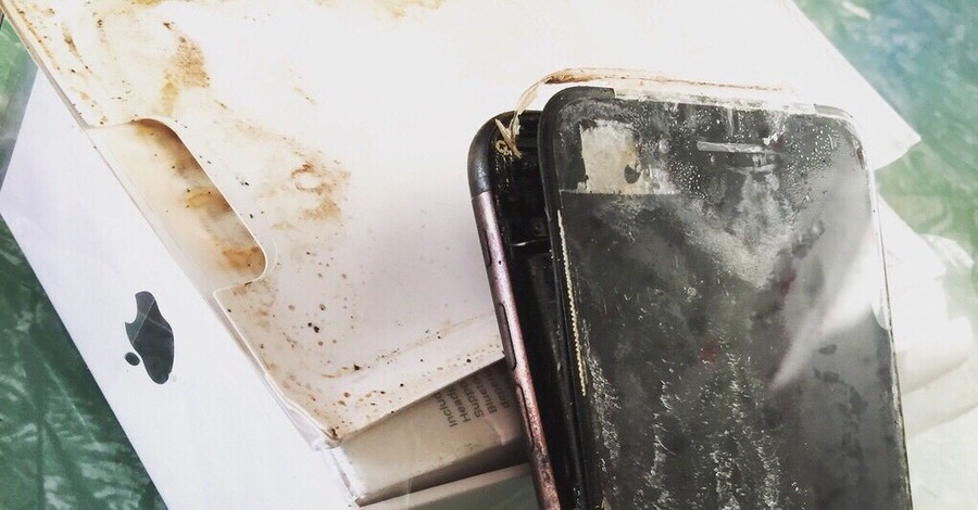 По следам Samsung: СМИ сообщили о взорвавшемся iPhone 7 