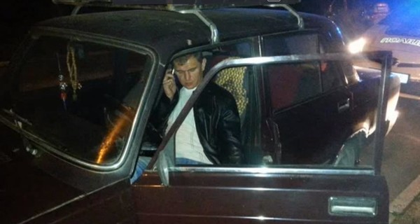 Соцсети: во Львове задержали пьяного полицейского, который ехал за рулем