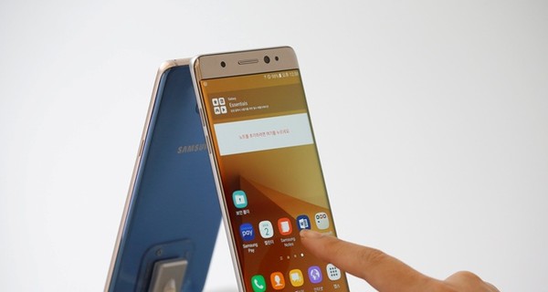 Samsung временно прекратила производство Galaxy Note 7