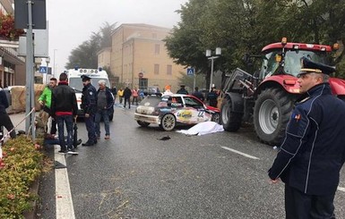На Ралли в Сан-Марино автомобиль сбил зрителей: один погиб, восемь ранены