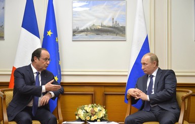 Путин отказался встречаться с Олландом из-за несостоявшейся выставки 